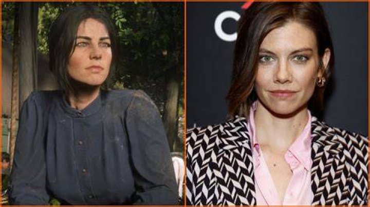 Abigail Roberts and Lauren Cohan