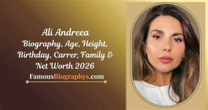 Ali Andreea Biography