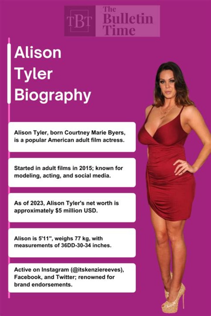 Alison Tyler Biography, age, height, boyfriend, OnlyFans, leaks, videos, pictures, Twitter