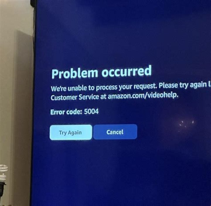 Amazon Prime Video’s Error Code 5004 explained