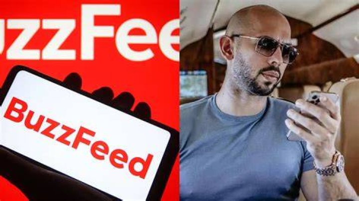 Andrew Tate expresses interest in buying BuzzFeed
