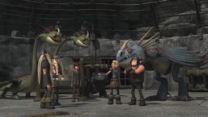 Astrid, argues with her teammates in "Dawn of the Dragon Racers."