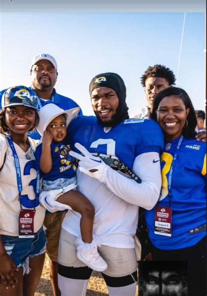 Cam Akers family, wife, children, parents, siblings