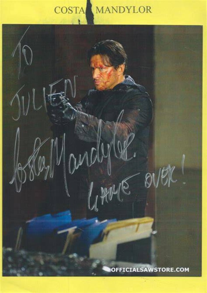 Costas Mandylor as Mark Hoffman in Saw