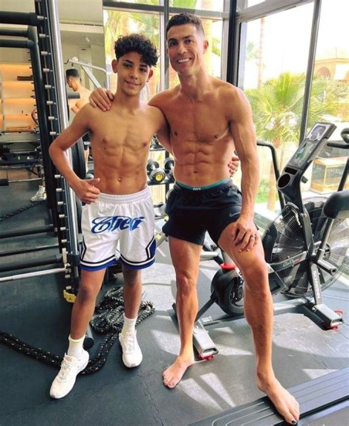 Cristiano Ronaldo Junior y CR7