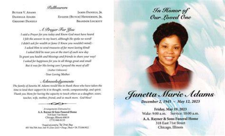 Dan Bouquillon Obituary, Funeral Details