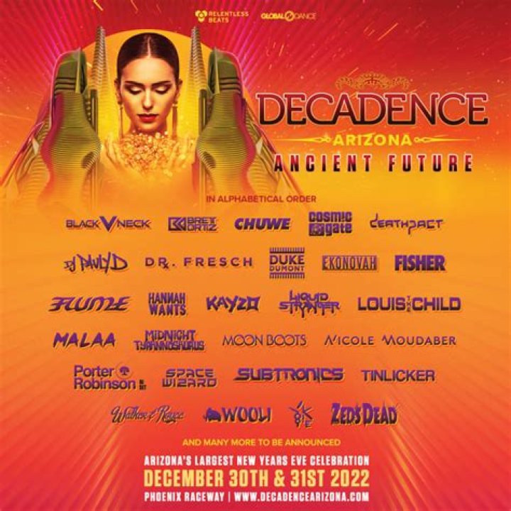 Decadence Arizona Reveals Finalized 2016 Lineup
