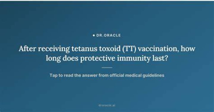 Does Tetanus Vaccination Contribute to Reduced Severity of the COVID-19 Infection?