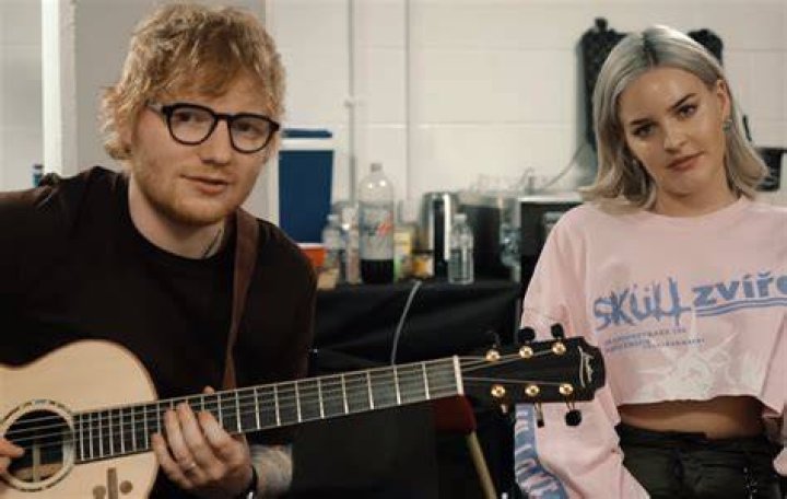 Anne-Marie husband: Does Anne-Marie have a husband? 1 Ed Sheeran and Anne Marie