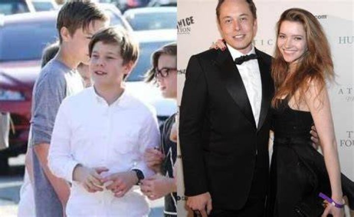 Elon Musk with Kai Musk