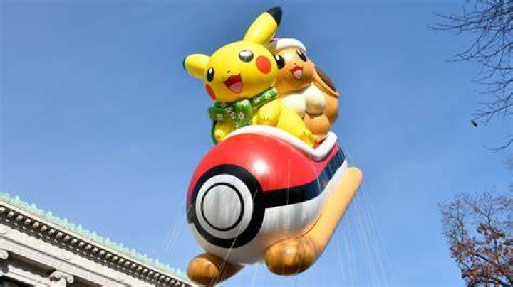 Everyone’s favorite Pokémon made an appearance at the Macy’s Thanksgiving Day Parade