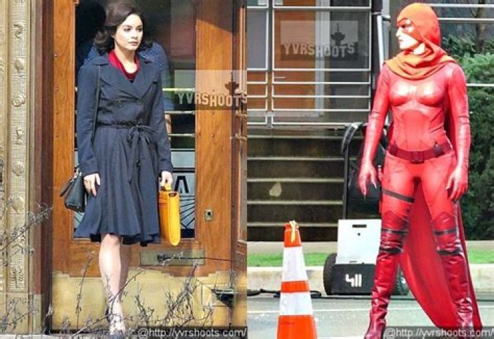 First Look At Crimson Fox On The Set Of DC Comics Workplace Comedy Powerless