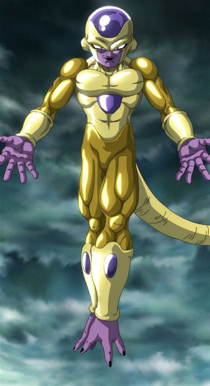 Frieza in his Golden Form has red light coming out of his hand.