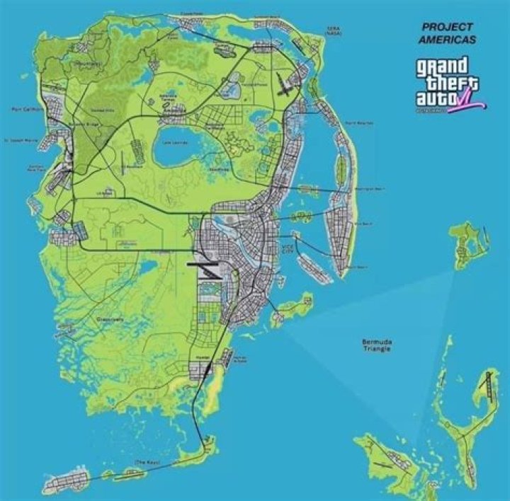 Grand Theft Auto 6’s Map Reportedly Leaked Online