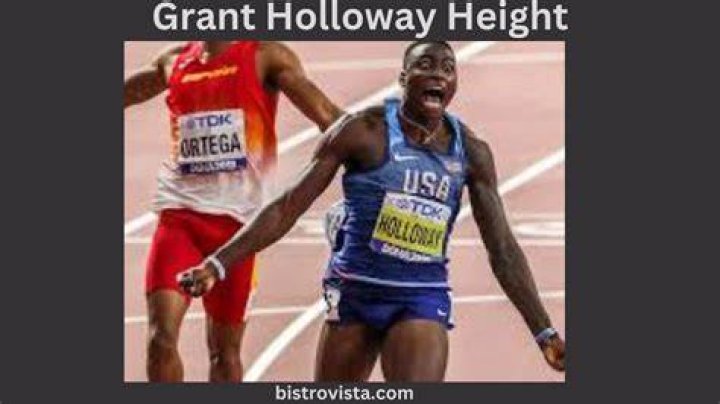 Grant Holloway height and weight