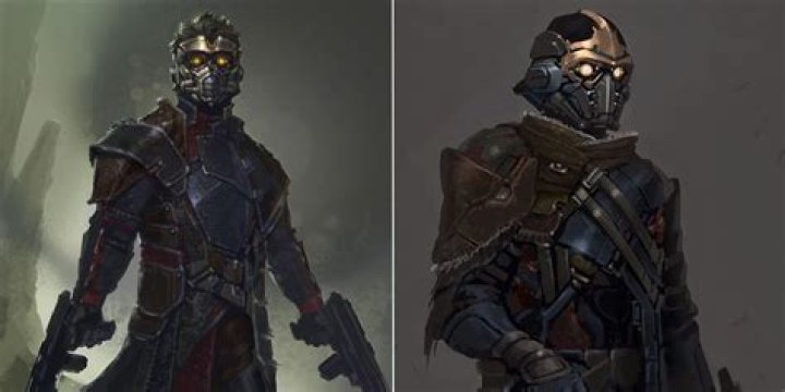 Guardians Of The Galaxy Concept Art Shows A Very Different Star-Lord