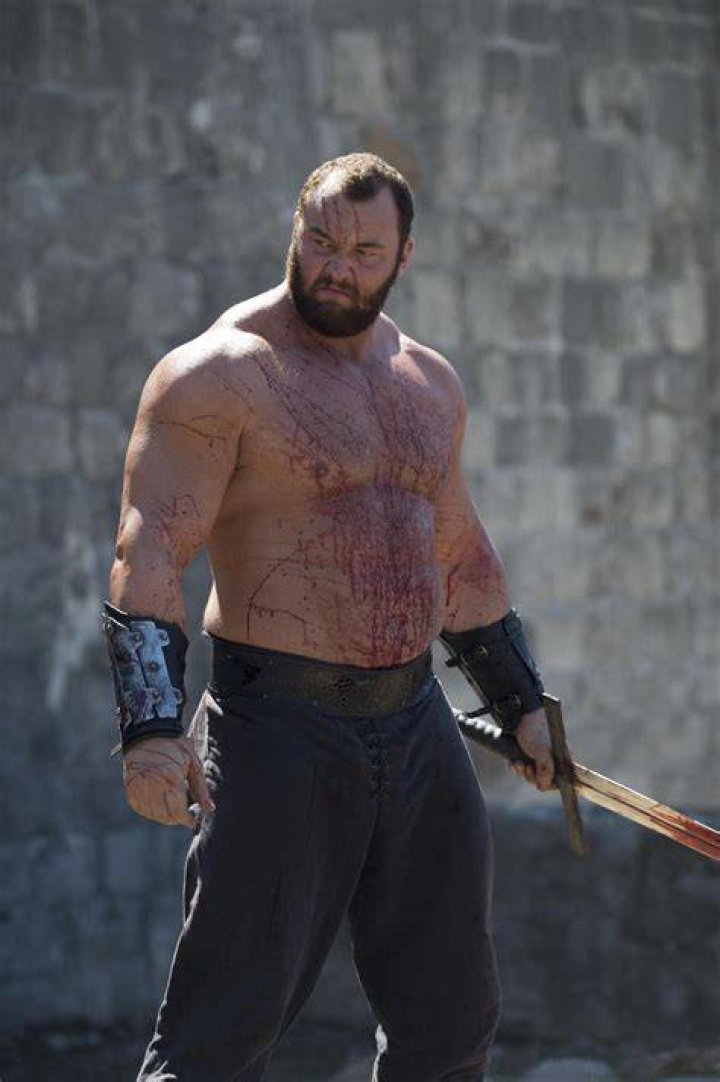 Hafthor Bjornsson in Game of Thrones