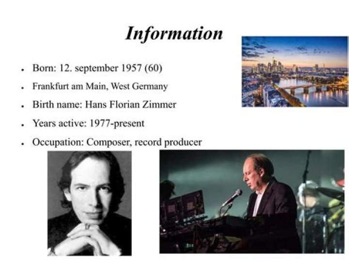 Hans Zimmer Biography