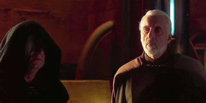 Hologram of Count Dooku talking