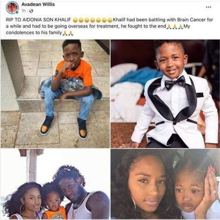 How Did Aidonia Son King Khalif Lawrence Die?  King Khalif Lawrence Cause of Death