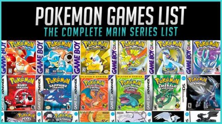 How many ‘Pokémon’ games are there?