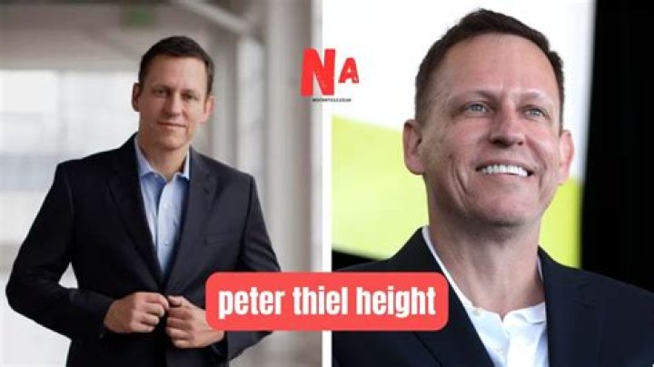 How tall is Peter Thiel?