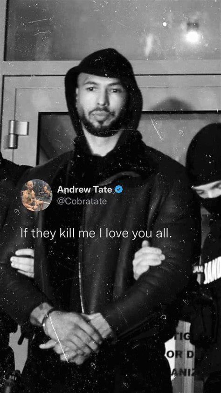 ‘If they kill me, I love you all’: Andrew Tate refuses medical attention following apparent health scare