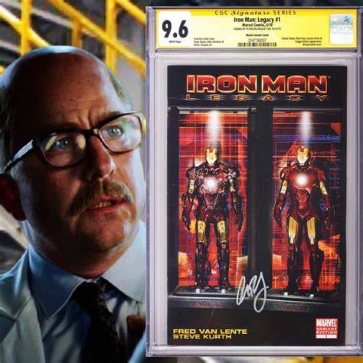 Iron Man and young Peter Parker face off against a drone in "Iron Man 2"