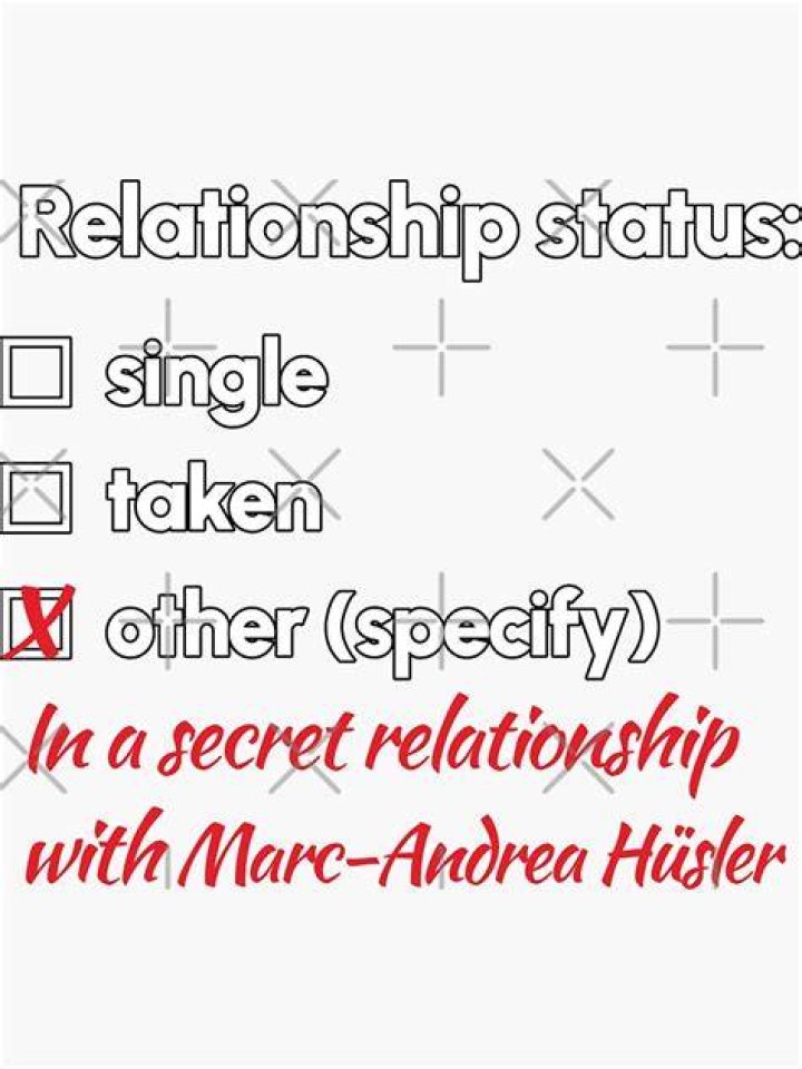 Is Marc-Andrea Huesler in a relationship?