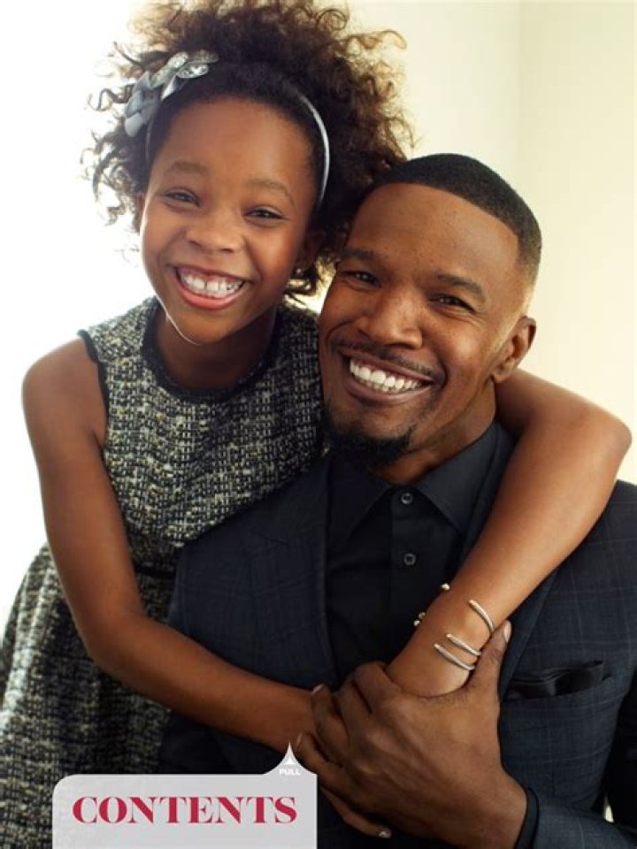 Is Quvenzhané Wallis related to Jamie Foxx?
