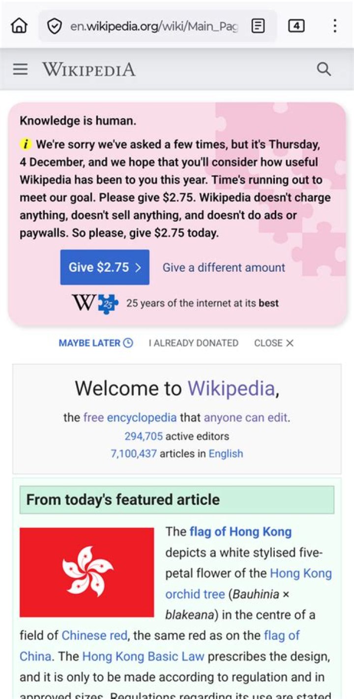 Is The Wikipedia Donation Legit? – Celebrity