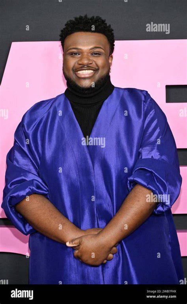 Jaquel Spivey attends a "Mean Girls" photocall at the Four Seasons Hotel Los Angeles at Beverly Hills on December 04, 2023, in Los Angeles, California. 