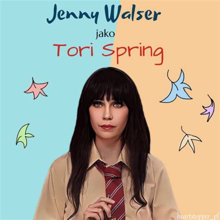 Jenny Walser as Tori in Netflix's Heartstopper.