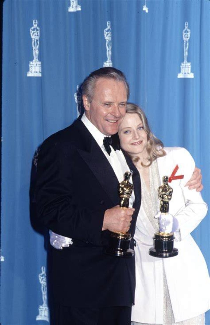 Jodie Foster and Anthony Hopkins as Clarice Starling and Hannibal Lecter