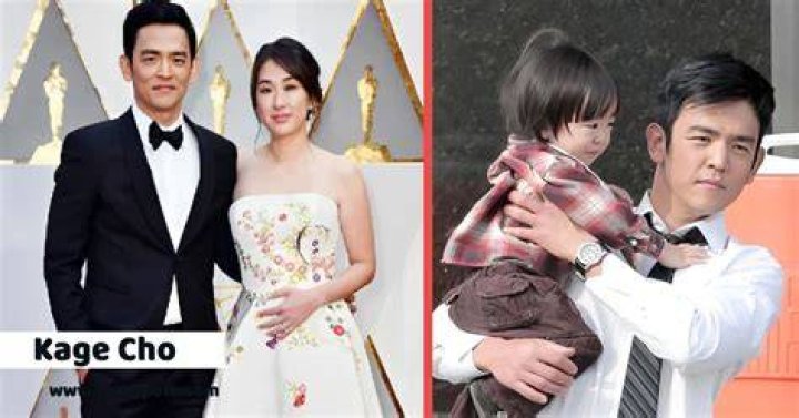 John Cho with his son Kage Cho