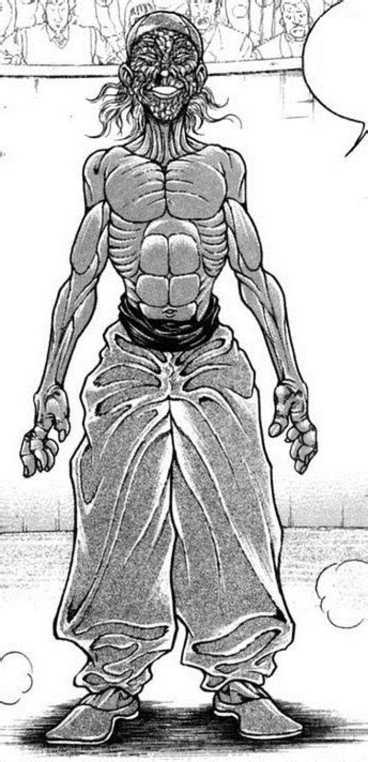 Kaioh Kaku from Baki