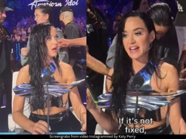 Katy Perry requests emergency gaffer tape following ‘American Idol’ wardrobe malfunction