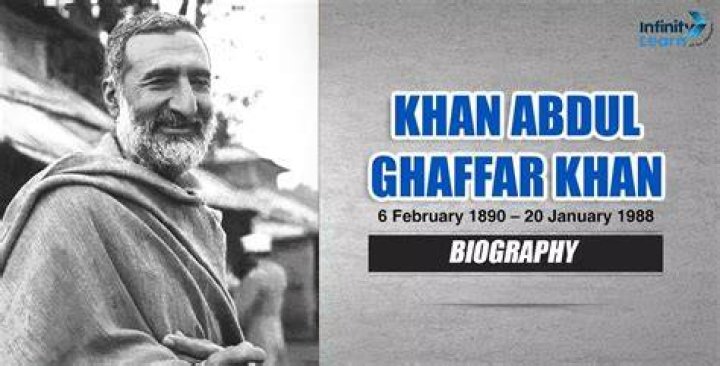 Khan Abdul Ghaf... Biography