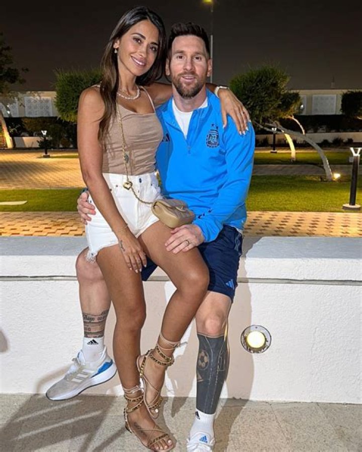 Lionel Messi and Antonela Roccuzzo height difference