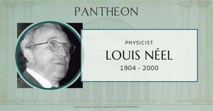 Louis N&eacute;el Biography