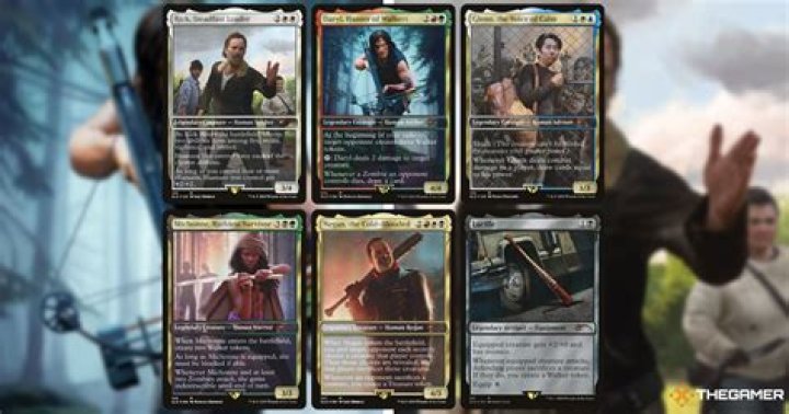 Magic: The Gathering Reveals Two New Cards For The Walking Dead Crossover