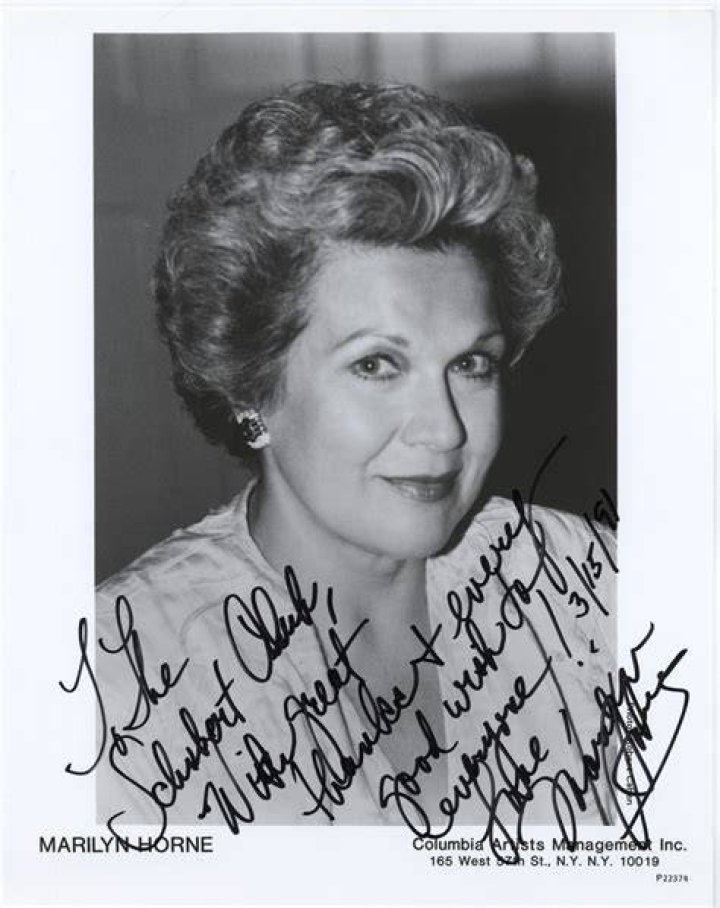 Marilyn Horne Marilyn Horne
