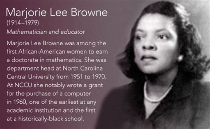 Marjorie Lee Browne Biography - Childhood, Life Achievements & Timeline