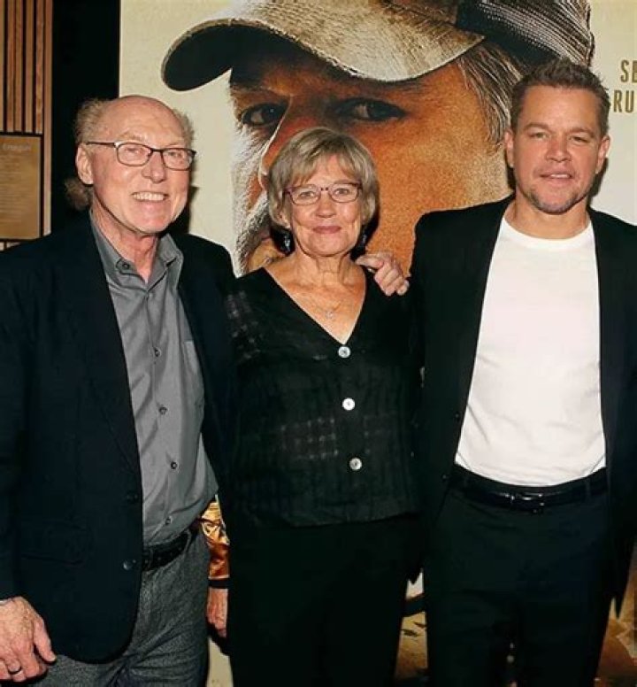 Matt Damon parents: Kent Damon, Nancy Carlsson-Paige