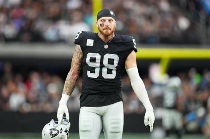Maxx Crosby height and weight – Measurement in meters, feet, KG and Ibs
