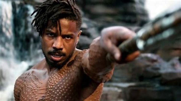 Michael B. Jordan as Killmonger in 'Black Panther'