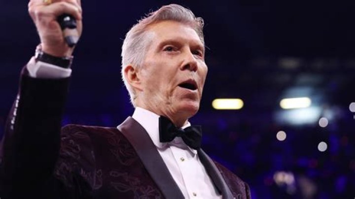How many times has Michael Buffer said Let's get ready to rumble? 1 Michael Buffer 021222 Getty FTR