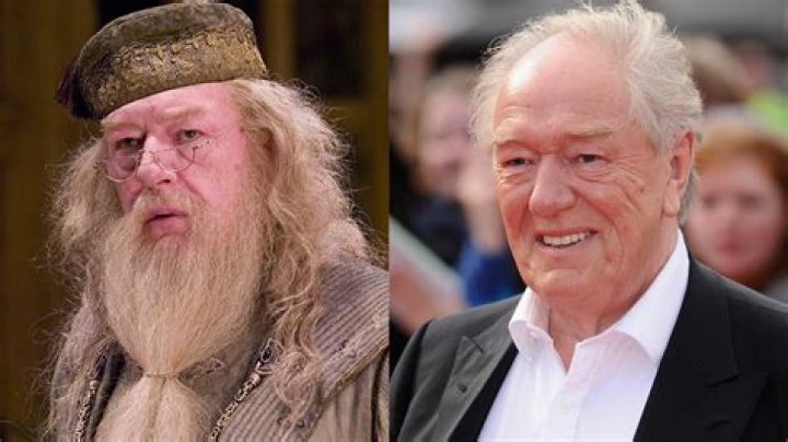 Michael Gambon as Dumbledore in Harry Potter