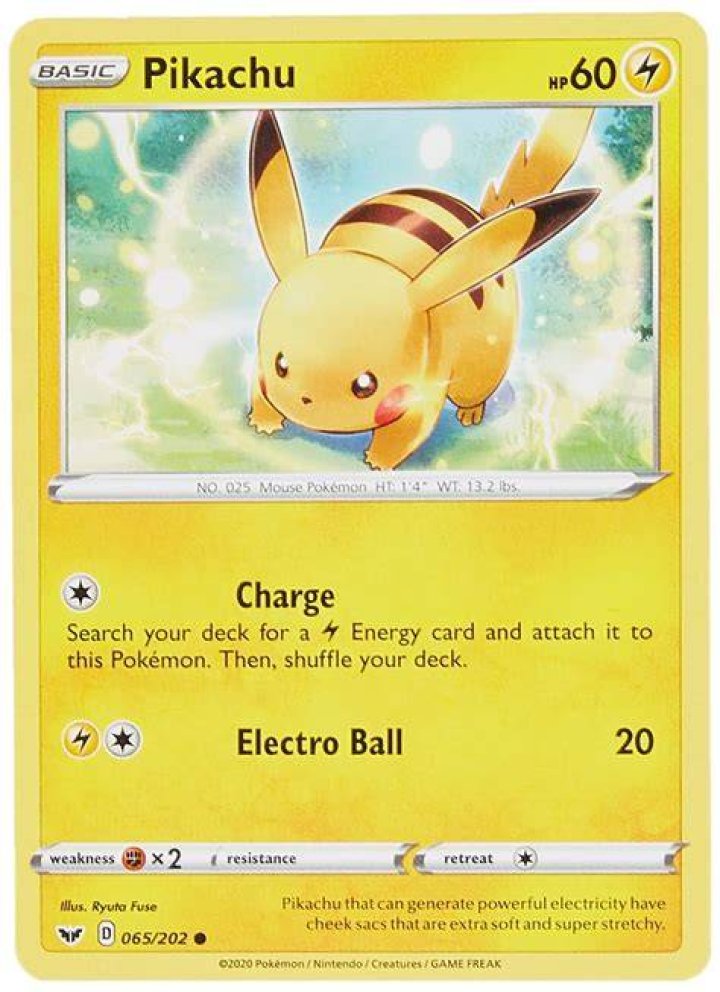 Nintendo Power Pikachu Pokemon card