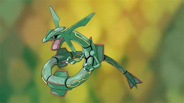 Rayquaza from Pok&eacute;mon Go